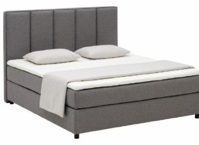 Continental Box Spring Bed Beds Upholstery High Double Leather Textile Bed